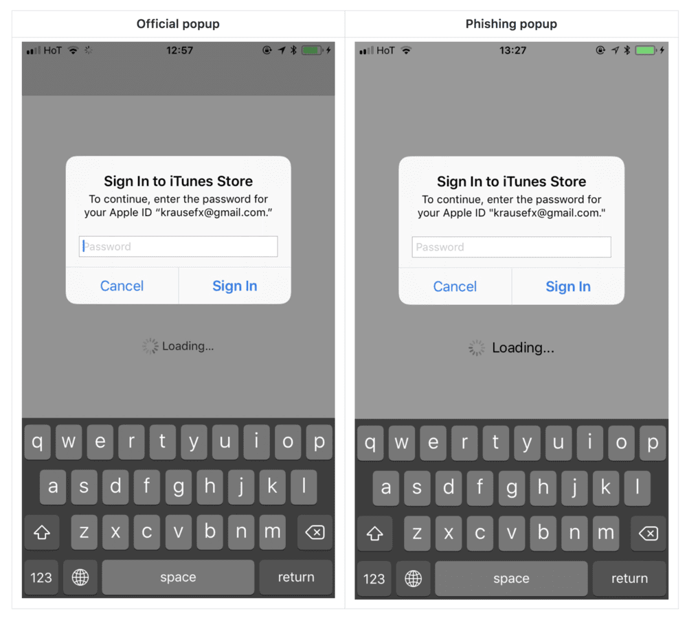 Dispositivi Apple con iOS a rischio phishing 10 download