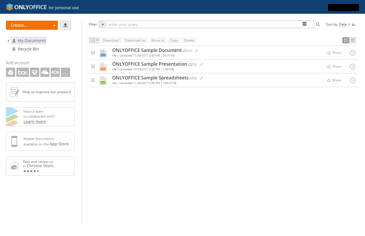 Tre alternative gratuite a Microsoft Office 13 onlyoffice online