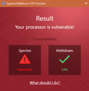 Come controllare se siamo vulnerabili ai bug Spectre e Meltdown 16 spectre