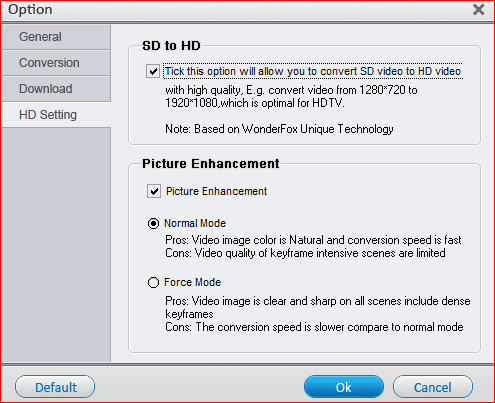 Risoluzioni HD 1