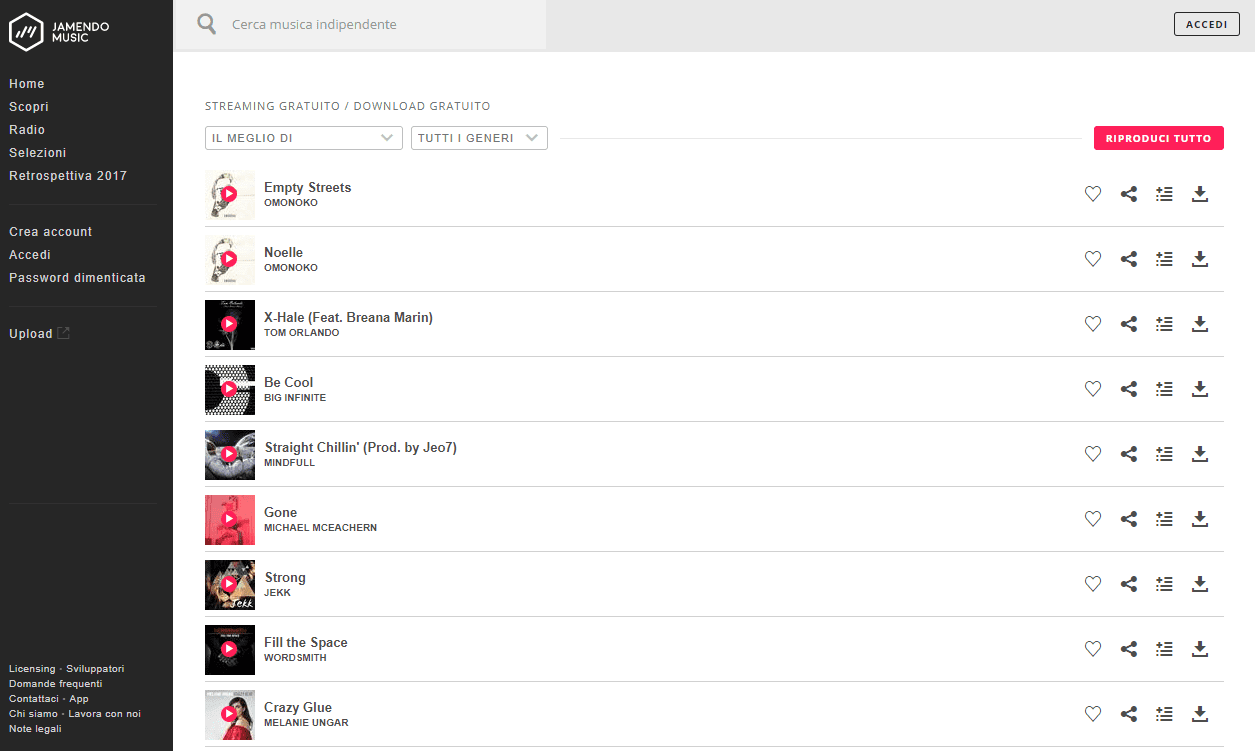 Here are the 7 best free alternatives to Spotify 14 jamendo01