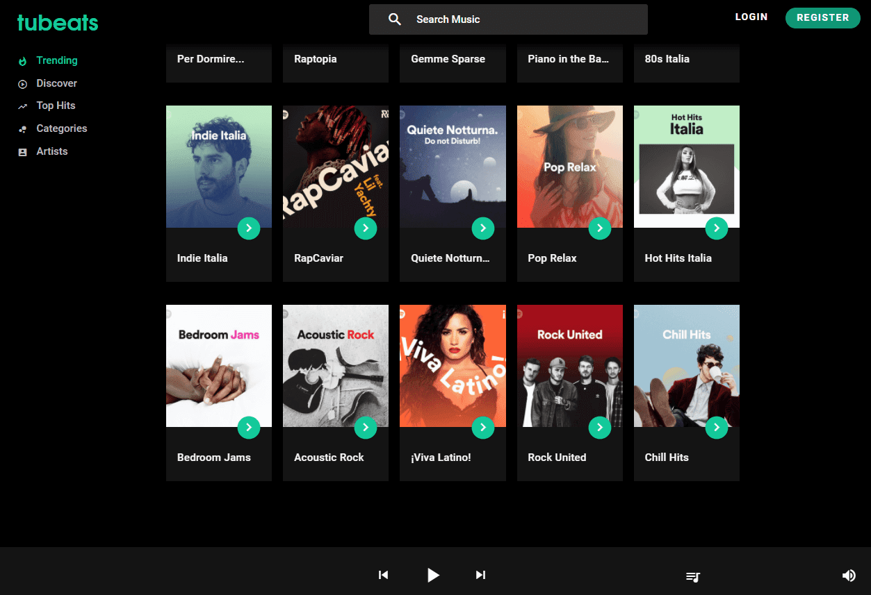 Here are the 7 best free alternatives to Spotify 15 tubeats01