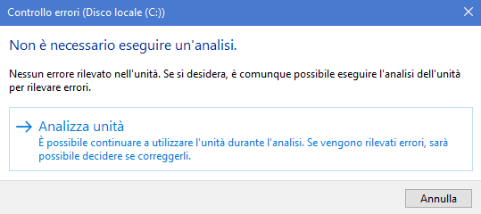 6 Step per controllare la salute dei nostri hard disk 14 checkdisk