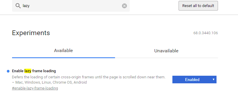 Chrome: come rendere più veloce il caricamento delle pagine 14 Chrome: come rendere più veloce il caricamento delle pagine