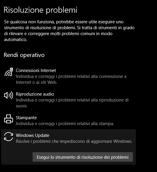 FIX Errore 0x80070017 in Windows Update