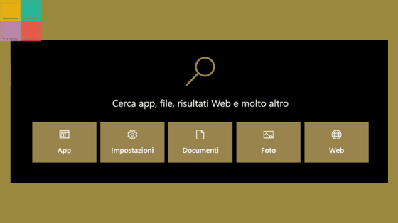 cortana ricerca