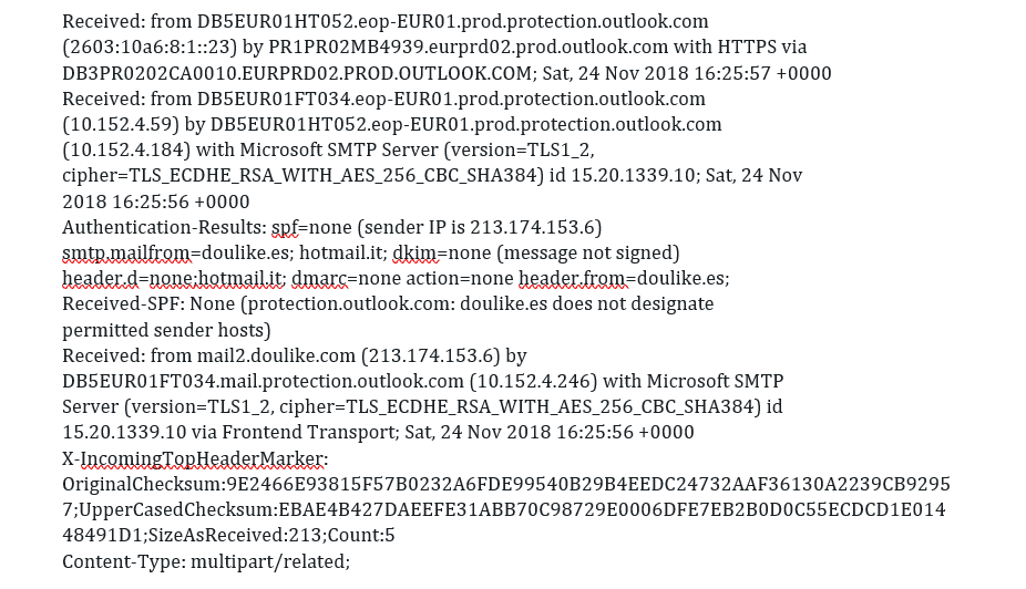 Proteggersi dal Phishing: come analizzare l'header di un email 12 Proteggersi dal Phishing: come analizzare l'header di un email