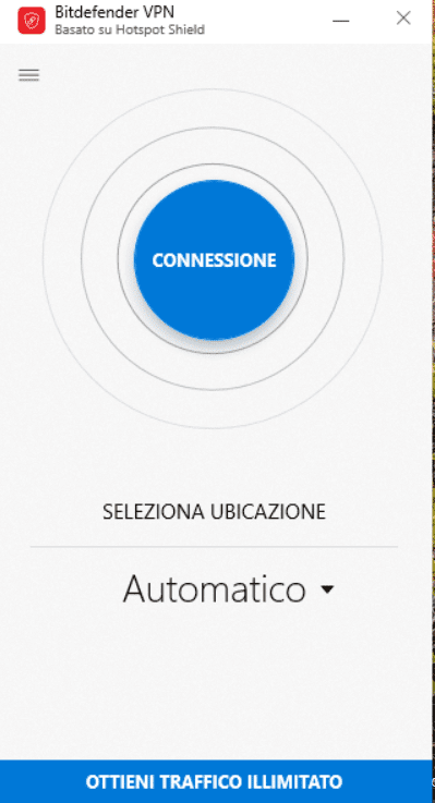 Recensione Bitdefender Internet Security per Windows 12 Connessione VPN disponibile
