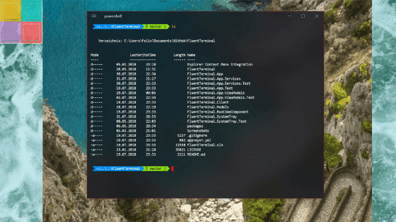 Ecco Fluent Terminal! Un alternativa a Windows Terminal