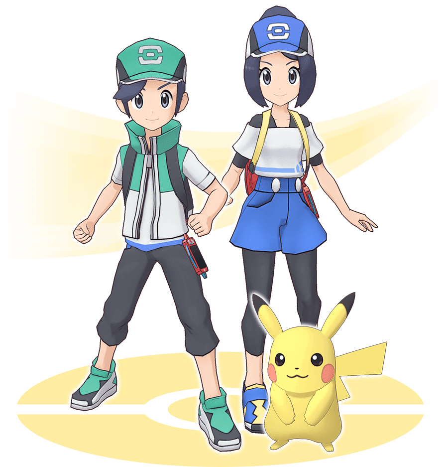 Pokémon Masters 12 Personaggio principale e Pikachu