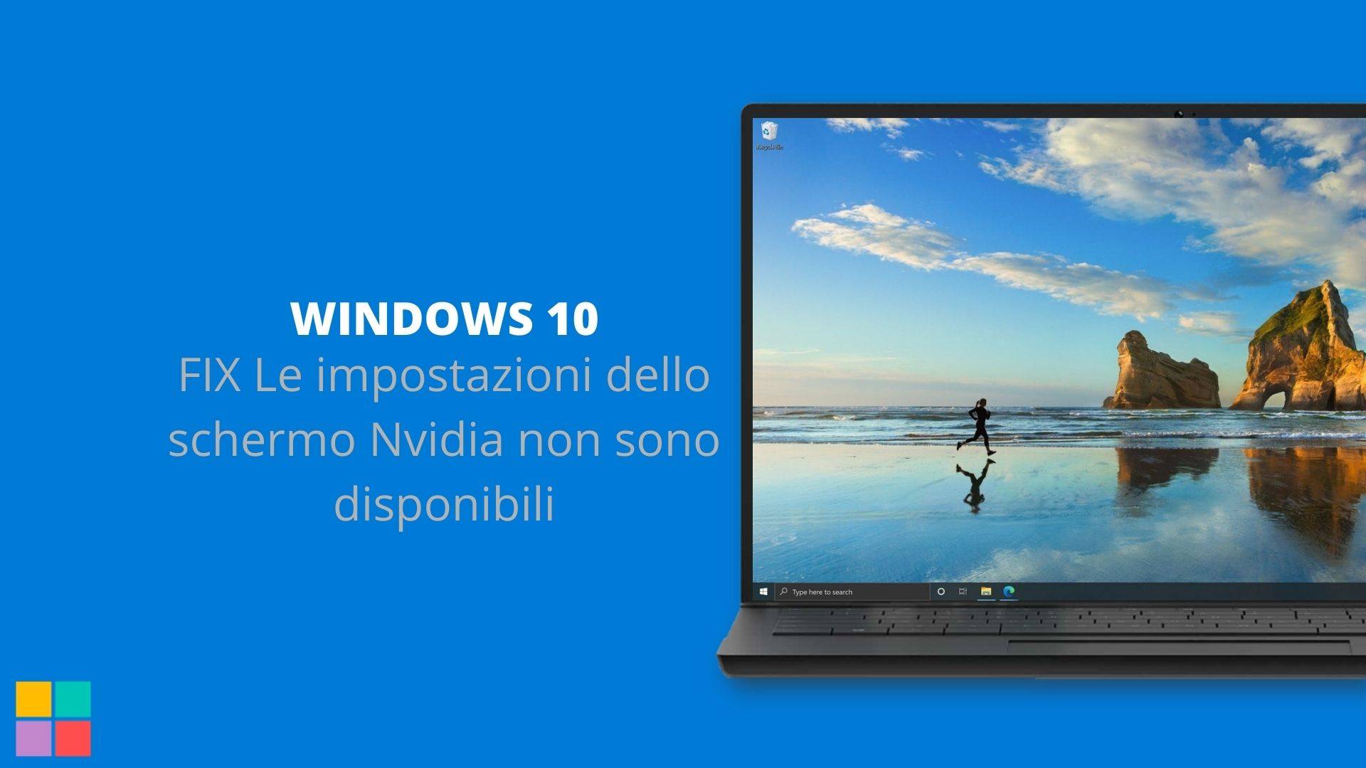 FIX Le impostazioni dello schermo Nvidia non sono disponibili