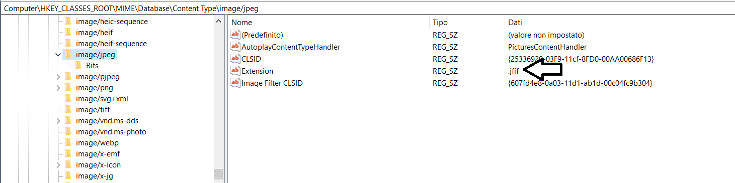 Come disabilitare la conversione dei file JPEG in JFIF 10 jfifJpg