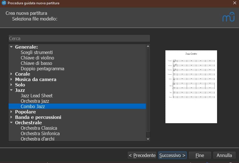 MuseScore, spartito, MIDI & affini 16 Procedura