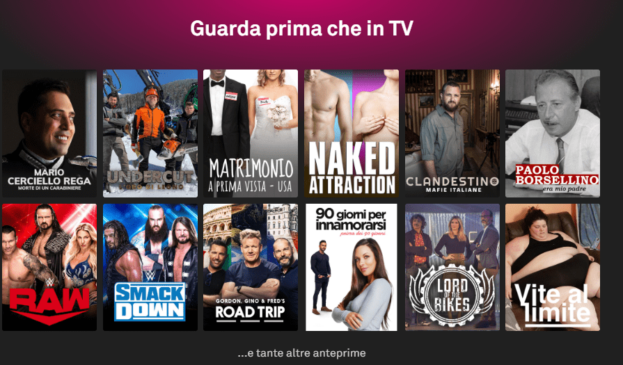 Il mondo dello streaming: dplay 13 Il mondo dello streaming: dplay