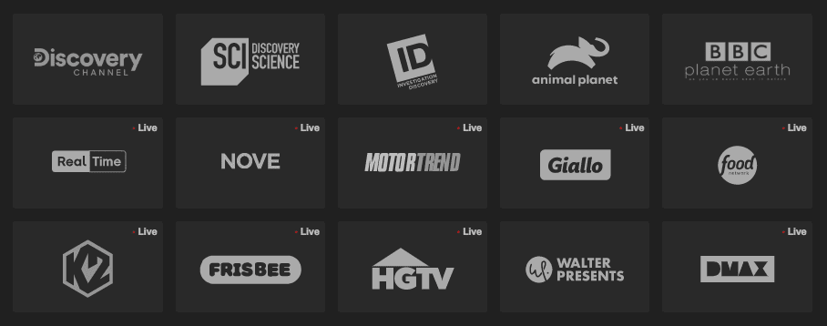 Il mondo dello streaming: dplay 12 Il mondo dello streaming: dplay