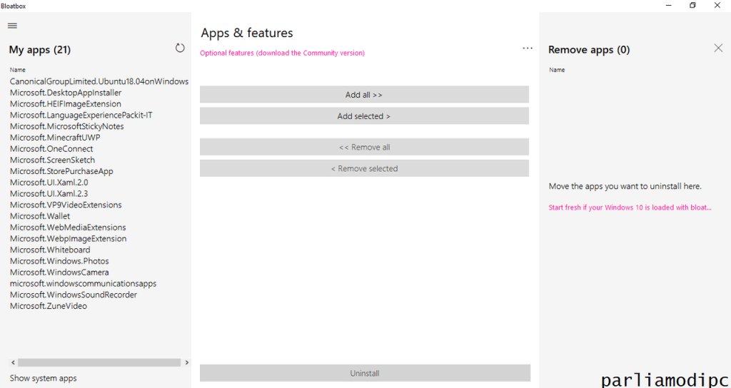 Come eliminare i bloatware di Windows 10 e Windows 11