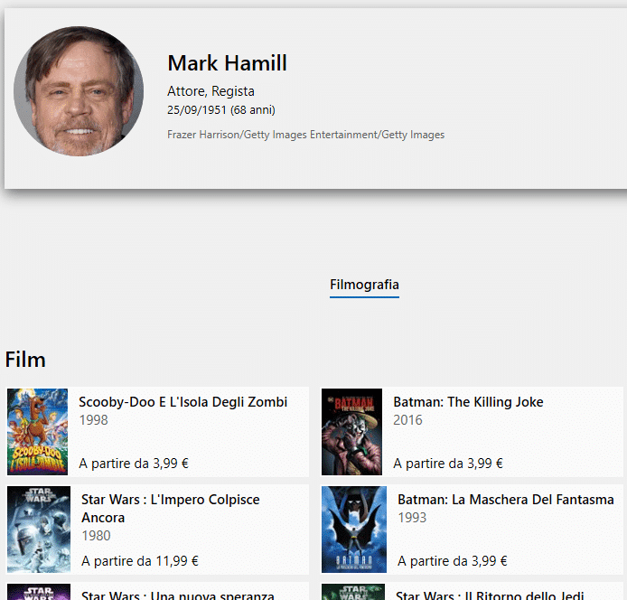 Il mondo dello streaming: Microsoft Store 20 Il mondo dello streaming: Microsoft Store