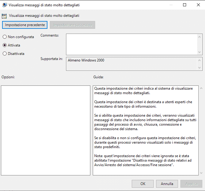 Come abilitare i dettagli avanzati sull'avvio, accesso e spegnimento in Windows 11 Come abilitare i dettagli avanzati sull'avvio, accesso e spegnimento in Windows