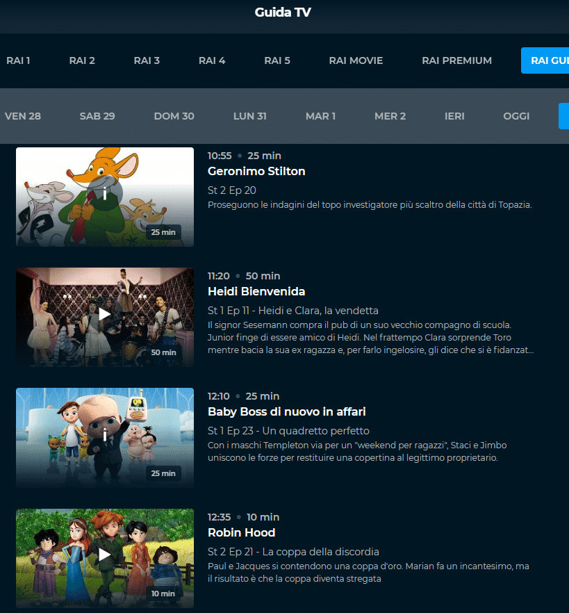 Il mondo dello streaming: RaiPlay 8 image 4