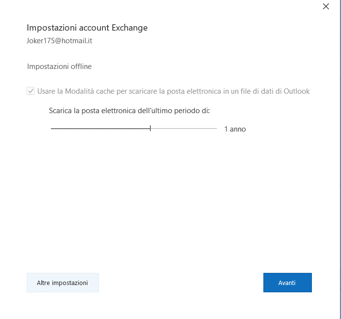 FIX Outlook chiede in continuazione la password