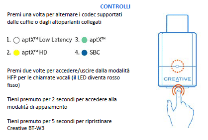 Creative BT-W3: una piccola scheda audio Bluetooth 25 image 9
