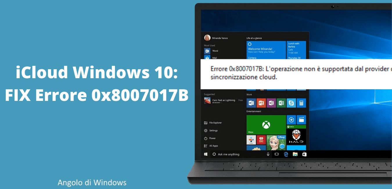 Risoluzione problemi icloud