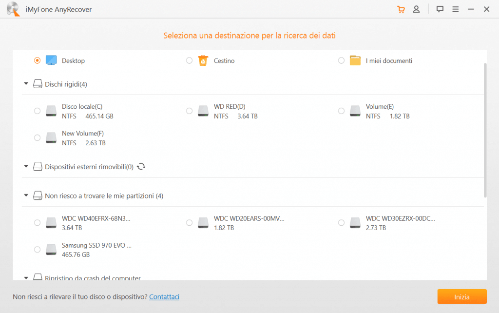 AnyRecover: recupero dei file fino all'ultimo byte 12 AnyRecover: recupero dei file fino all'ultimo byte