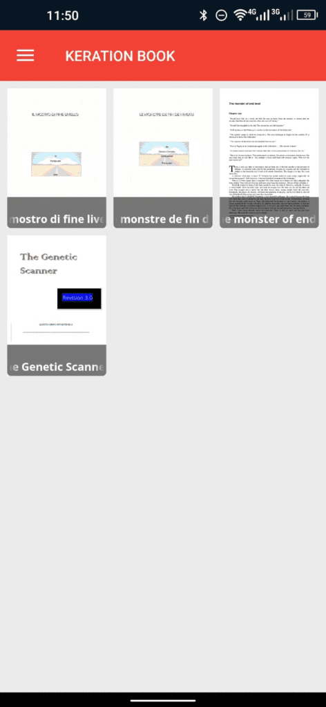 Keration Book: una biblioteca per Android 14 image 5