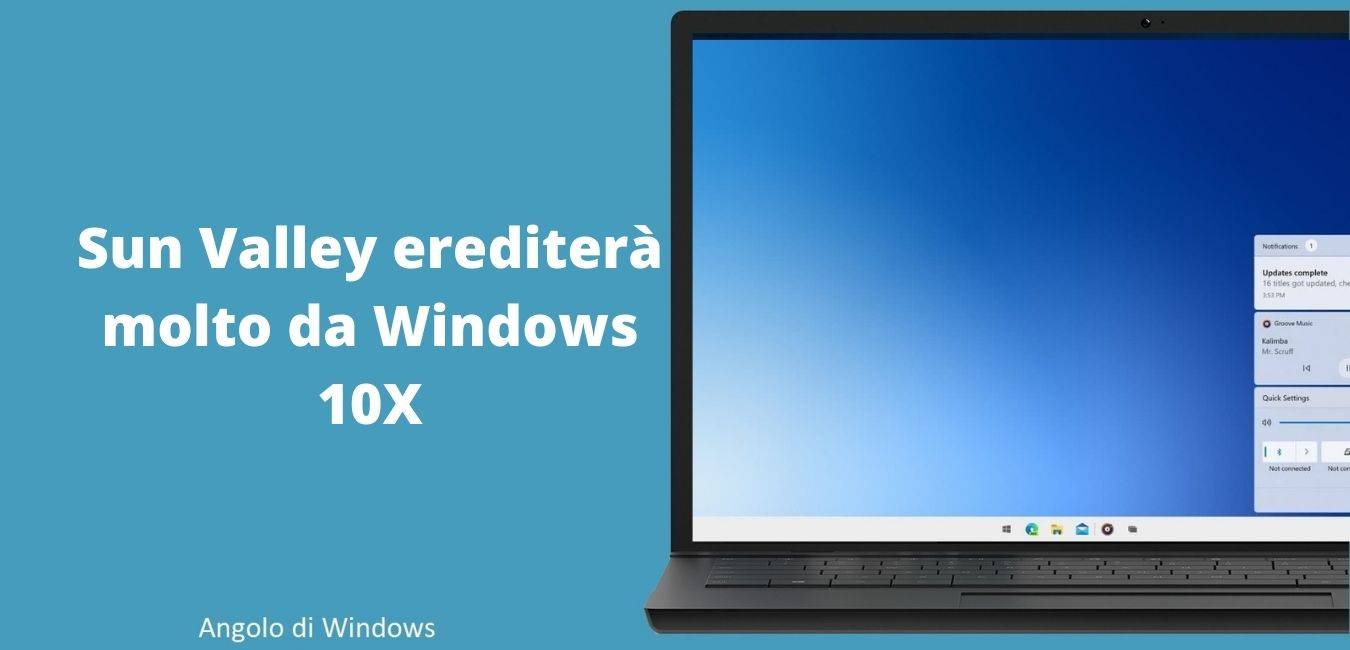 Sun Valley erediterà molto da Windows 10X