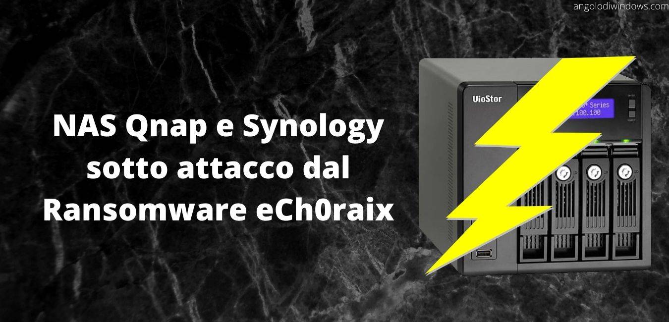 NAS Qnap e Synology sotto attacco dal Ransomware eCh0raix