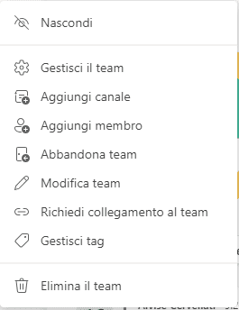 Pulizia Chat e Cronologia Chiamate in Microsoft Teams