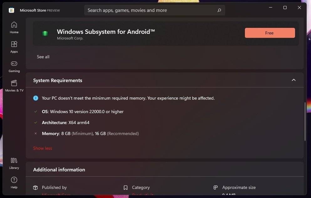 Windows 11 Supporto alle app di Android presto in arrivo 10 Windows 11: Supporto alle app di Android presto in arrivo