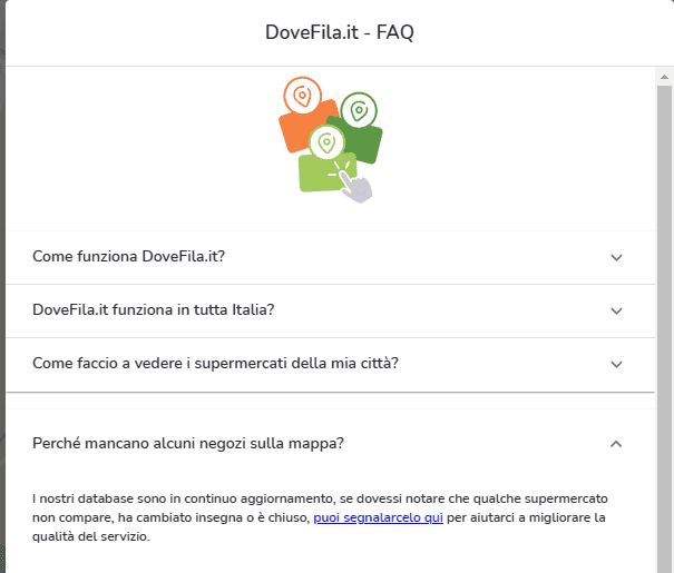 DoveFila: come sapere quanta file c'è al supermercato 15 DoveFila: come sapere quanta file c'è al supermercato