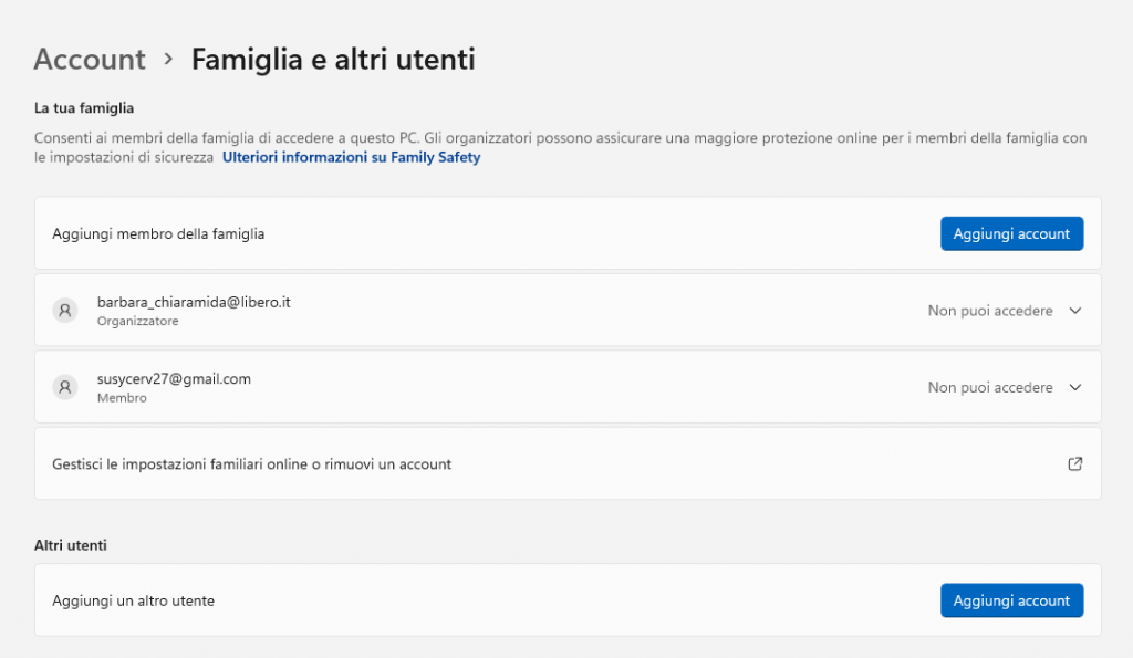 Windows: come creare un nuovo account utente 16 Windows: come creare un nuovo account utente