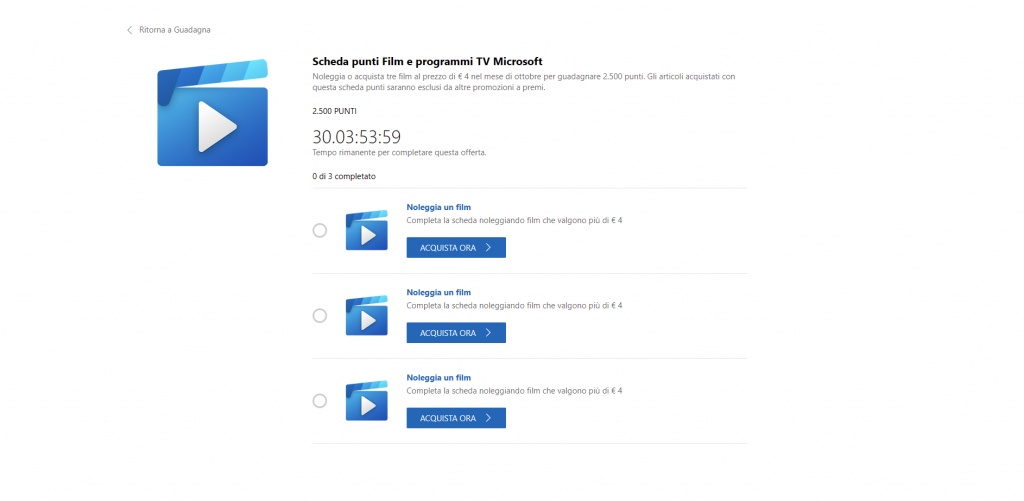 Microsoft Rewards: vincere premi facendo ricerche su internet