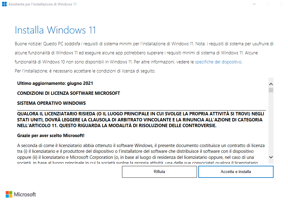 Come aggiornare gratis da Windows 10 a Windows 11 16 win11setup01