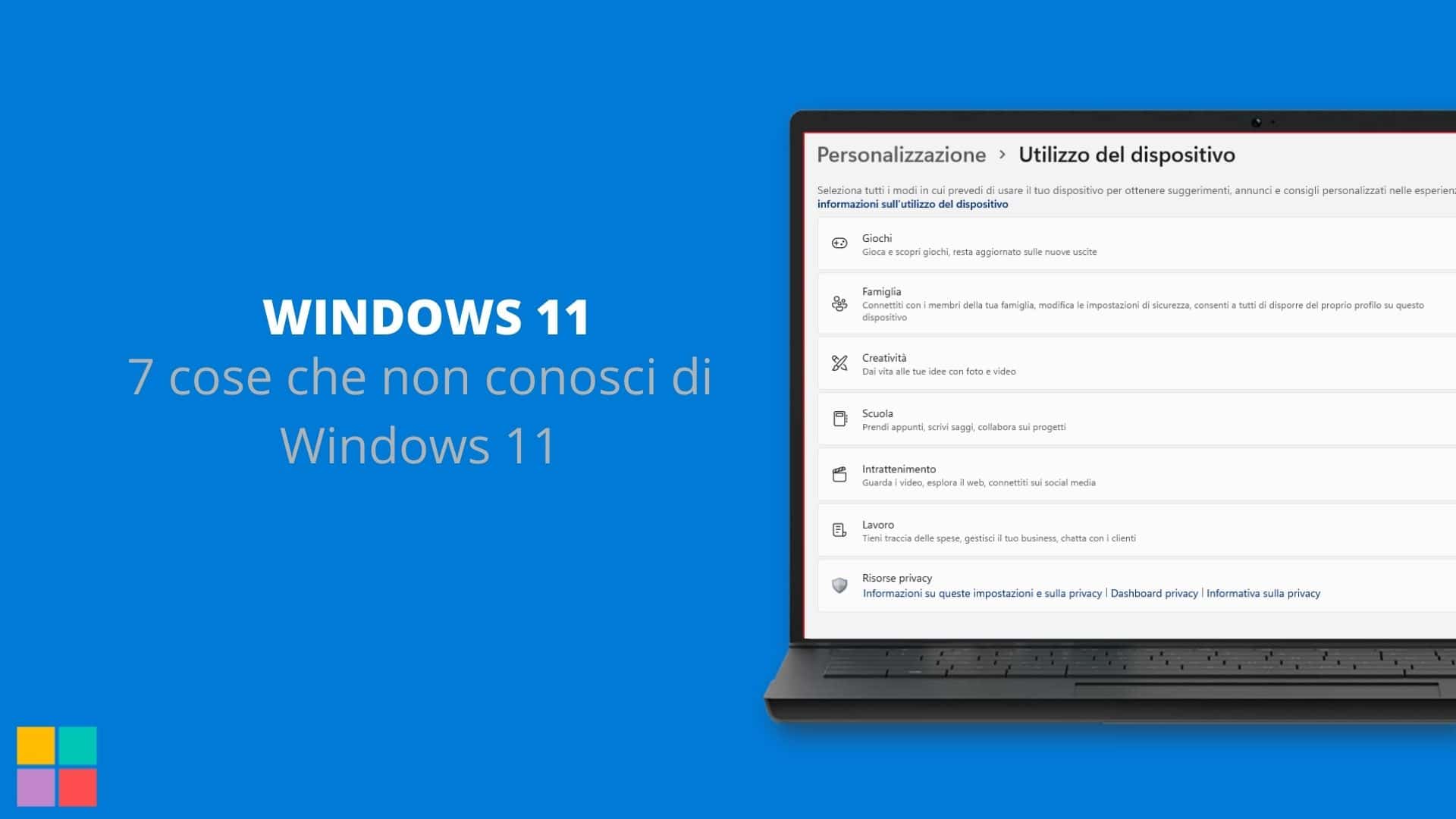 7 cose che non conosci di Windows 11
