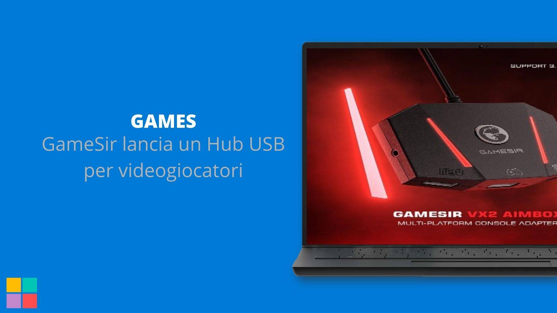 GameSir lancia un Hub USB per videogiocatori