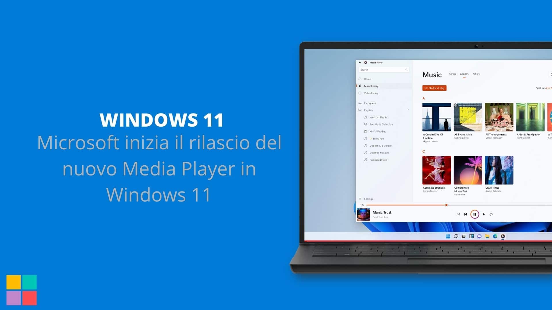 Microsoft inizia il rilascio del nuovo Media Player in Windows 11