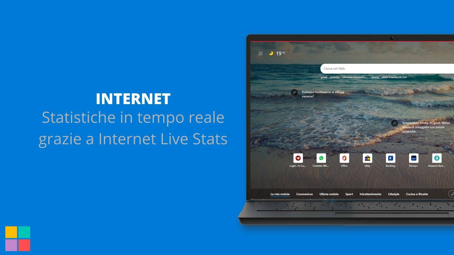 Statistiche in tempo reale grazie a Internet Live Stats