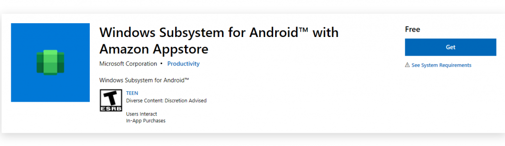 Come installare le app Android in Windows 11 8 bsystem01