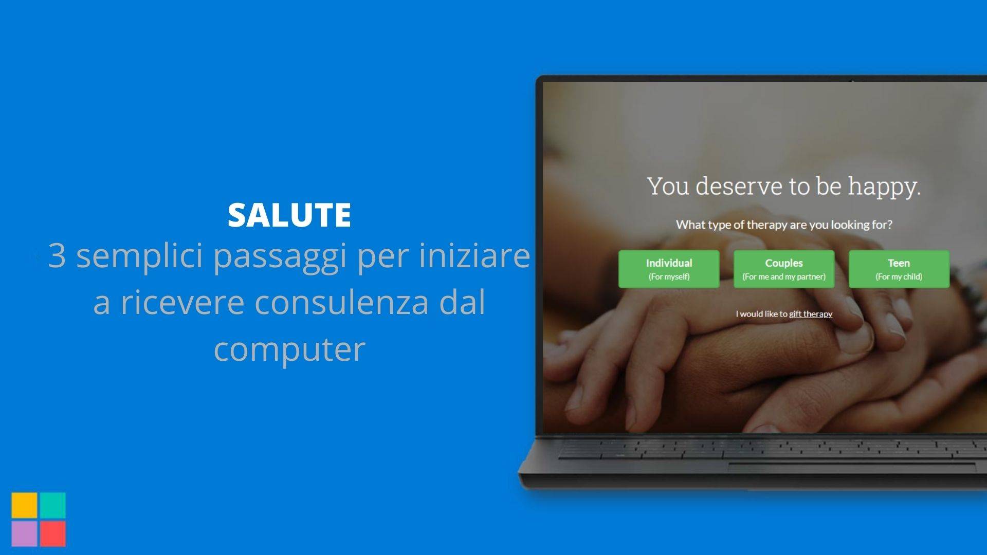 3 semplici passaggi per iniziare a ricevere consulenza dal computer