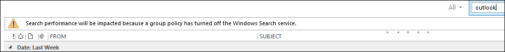 La KB5008212 crea problemi con la ricerca di Outlook 10 La KB5008212 crea problemi con la ricerca di Outlook