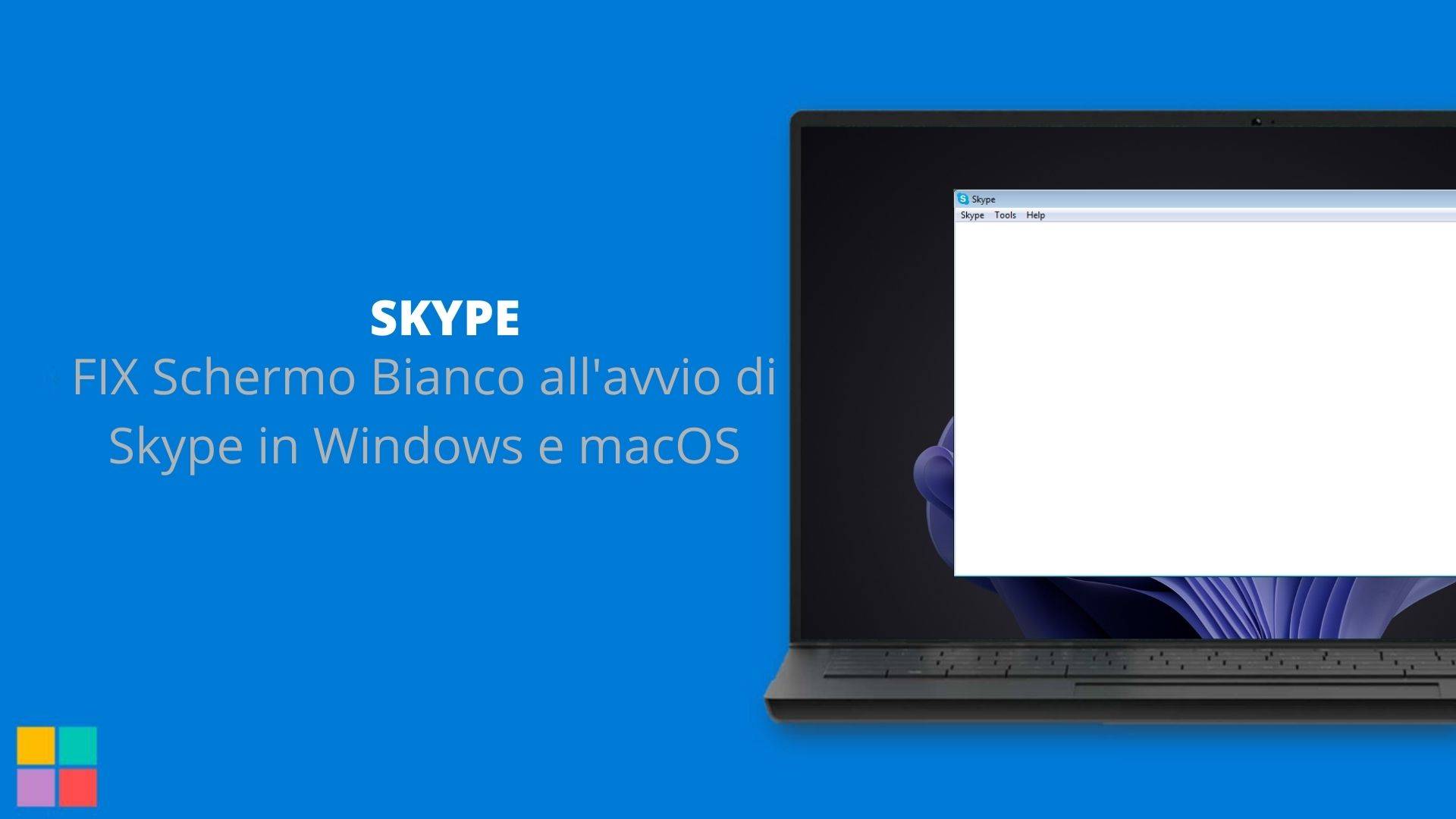 FIX Schermo Bianco all'avvio di Skype in Windows e macOS