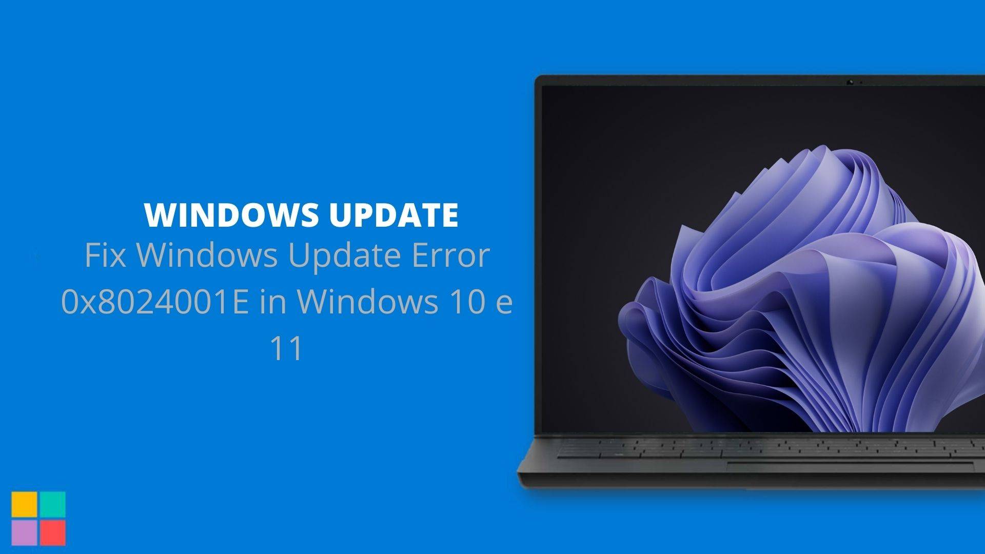 Fix Windows Update Error 0x8024001E in Windows 10 e 11