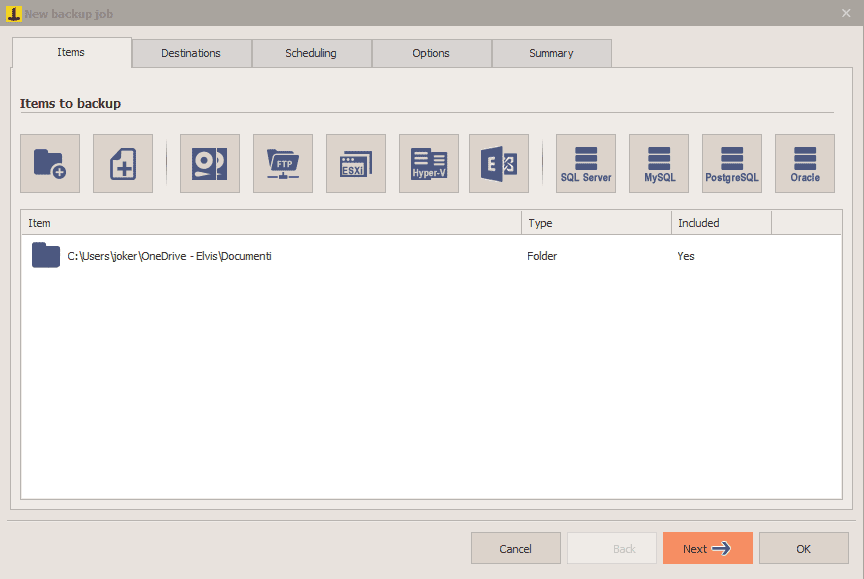 Come creare un backup pianificato dei nostri dati? 12 Come creare un backup pianificato dei nostri dati?