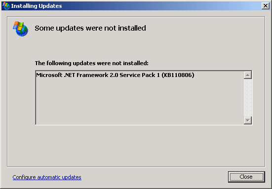Mancata installazione degli aggiornamenti da Windows Update o mediante la funzionalità di aggiornamento automatico dopo aver ripristinato il s.o. 12 wuscreen1