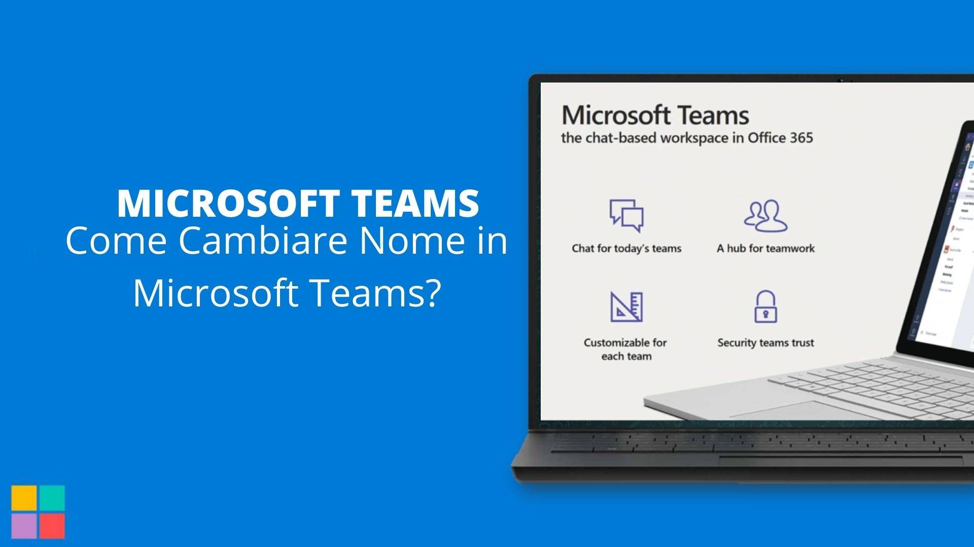 Come Cambiare Nome in Microsoft Teams