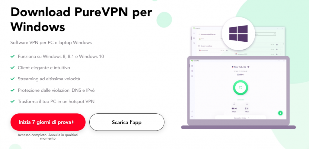 PureVPN: la rete privata virtuale più sicura?