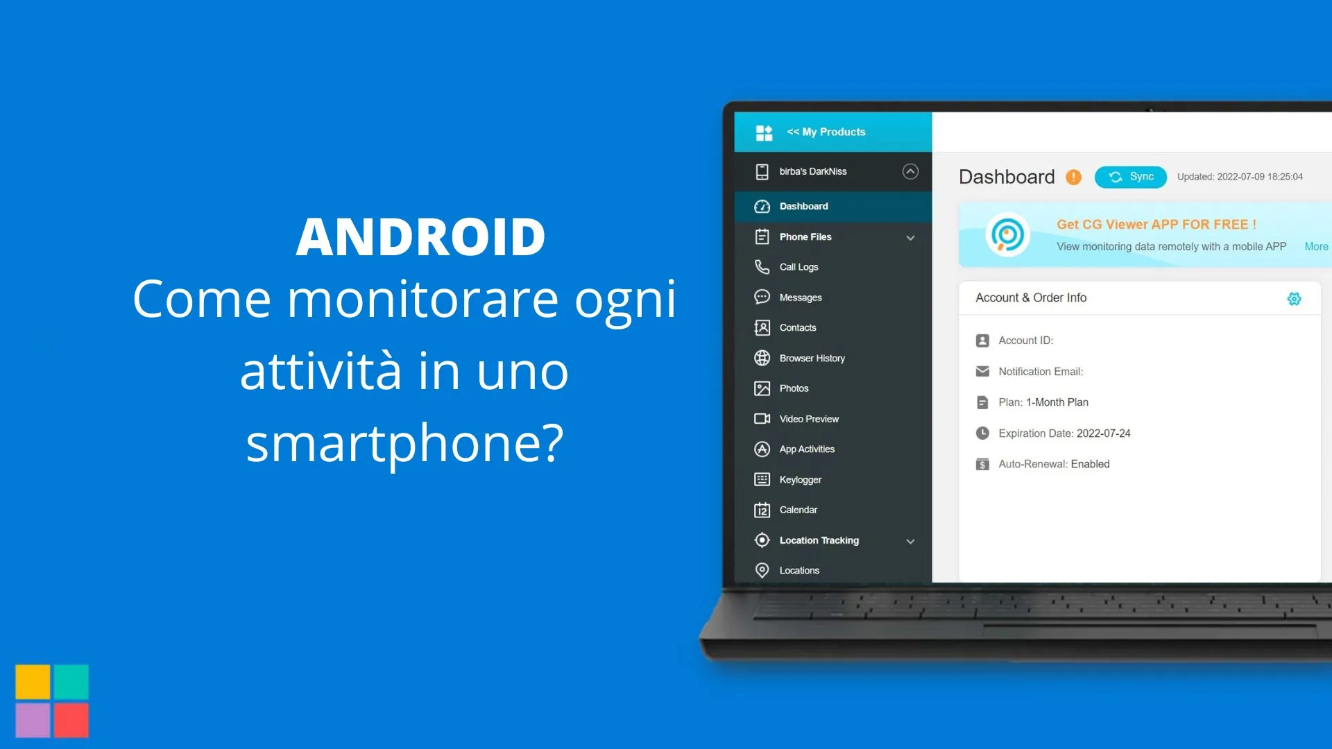 Come monitorare ogni attività in uno smartphone?